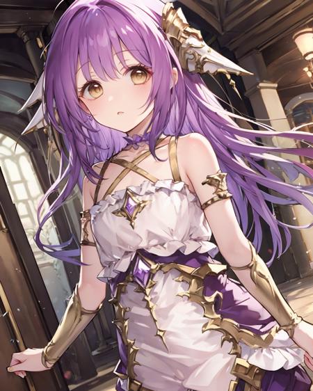 aenea purple hair brown eyes