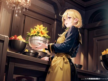 (hyper extreme detailed),(masterpeace),(hyper extreme),(photorealistic),CG,(colour:1.2), beautiful lighting,light from the front,official art, solo,standing, <lora:femal_chef:1>,femal_chef,