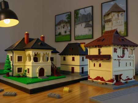 Romanian Kula architecture Flux v1.0