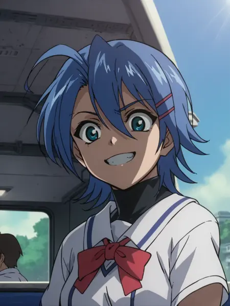 Hattori Junko (Ichiban Ushiro no Daimaou /  Demon King Daimao)