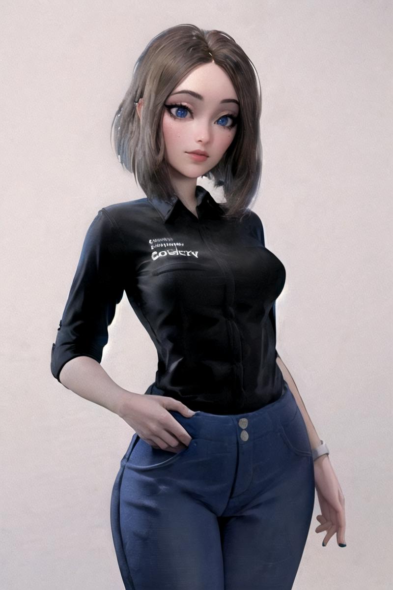 AI model image by ownwaifu