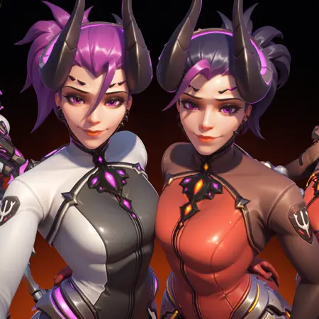 Imp / Devil Mercy skin (Pony & Illus)