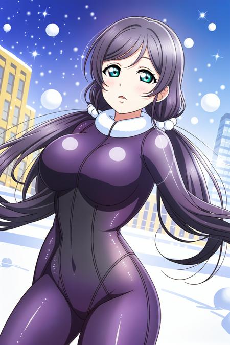 1girl, high_quality, 8k, masterpiece, (round_pupil:1.2), vivid_colors, (high_quality_eyes:1.2), 
(snow:1.2), (city:1.2),
looking_at_viewer,
blushed,
(snow_suit:1.2),
ADDBASE 
1girl, high_quality, 8k, masterpiece, (round_pupil:1.2), vivid_colors, (high_quality_eyes:1.2), 
(snow:1.2), (city:1.2),
looking_at_viewer,
blushed,
(snow_suit:1.2),
(big_breasts:1.3),  low_twintails, (sexy_body:1.2), <lora:sksnozomi:0.7>