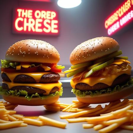 Cheese burger war