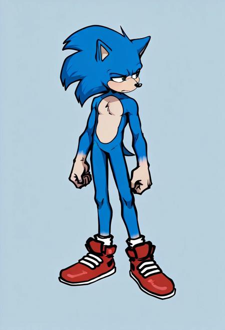 Movie Sonic (Sonic The Hedgehog/Friday Night Funkin Vs Sonic.exe) Illustrious v1