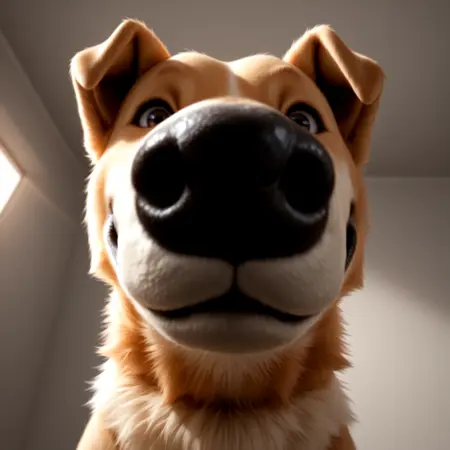 Close-up Ani (wide-angle, fisheye lense)