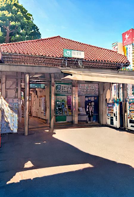 鶯谷駅 uguisudani station SDXL SDXL_V1