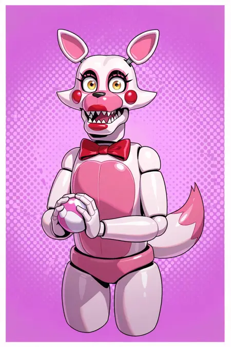 Fixed Mangle/Toy Mangle/Funtime Foxy (Five Nights at Freddy's/FNAF)