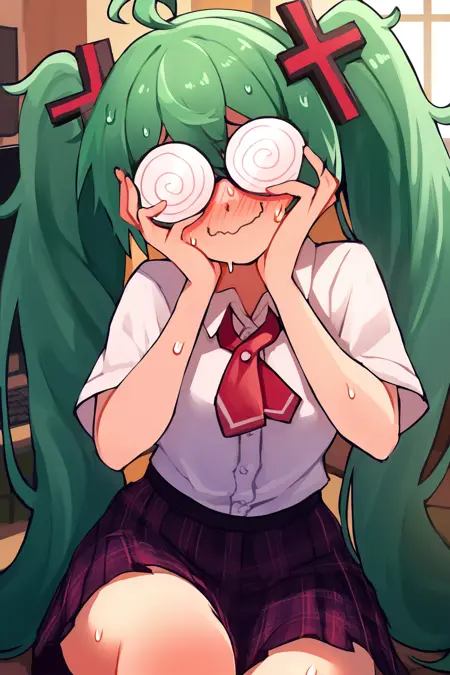 Fujoshi Miku | Confessions of a Rotten Girl Miku (NAI v-pred / Illustrious)