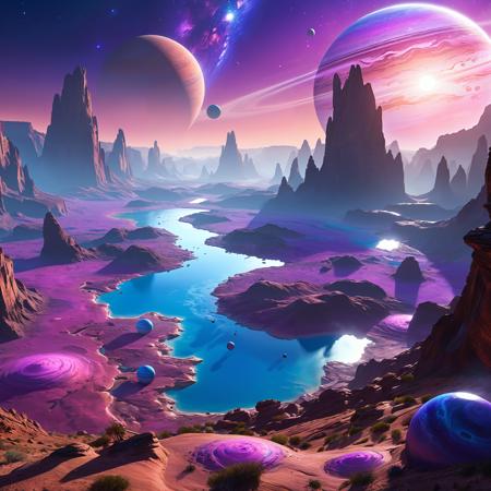 VistaX Landscapes XL V4.0 Alien Planet Flux 1D