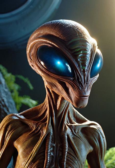alien, creature, science fiction,  a discovery of a parallel universe, (8k, masterpiece, best quality, ultra-detailed), (an extremely delicate and beautiful) cinematic lighting, Intricate, High Detail, Sharp focus, dramatic,  1960s,