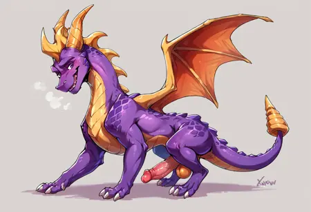 CHARACTER: ADULT SPYRO [PONY XL]