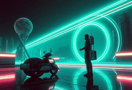 Avant-garde , Robert T techno style , retro futurism