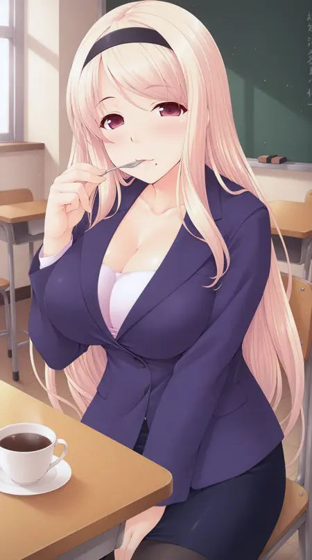 Kuwashima Erina [Moshimo Suieibu Komon no Tsuma ga Dekapai Niku Onaho to Shite Ura Site de Sarasareteitara][PONY/IL]