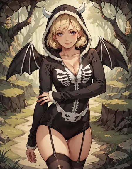 Skelly Demon Lingerie | Sleeper