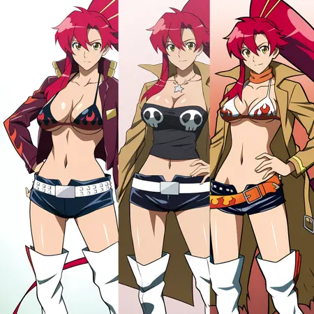 Yoko Littner - ヨーコ・リットナー (Time-Skip - タイムスキップ) - Tengen Toppa Gurren Lagann (天元突破グレンラガン) [IllustriousXL]