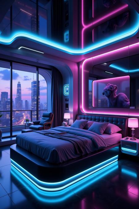 DK_Cyberpunk Style_Interior Scene Design v1.0