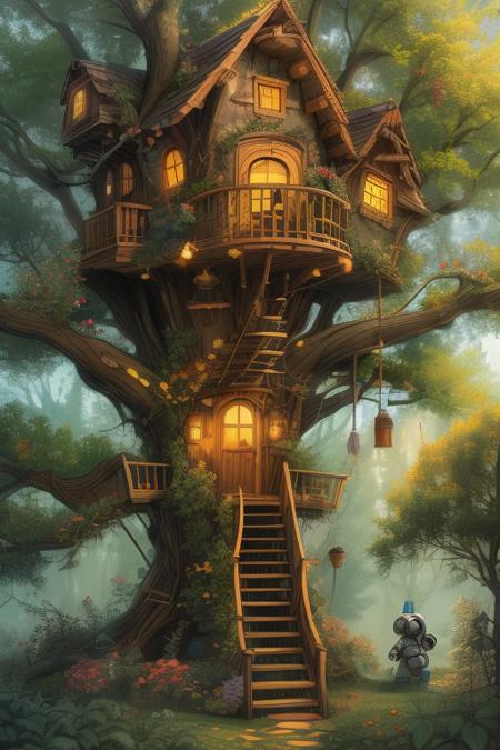 style of treehouse