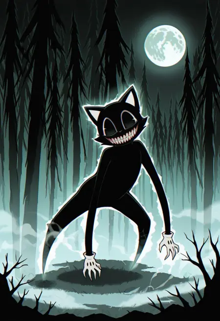 CARTOON CAT - TREVOR HENDERSON [ILLUST]