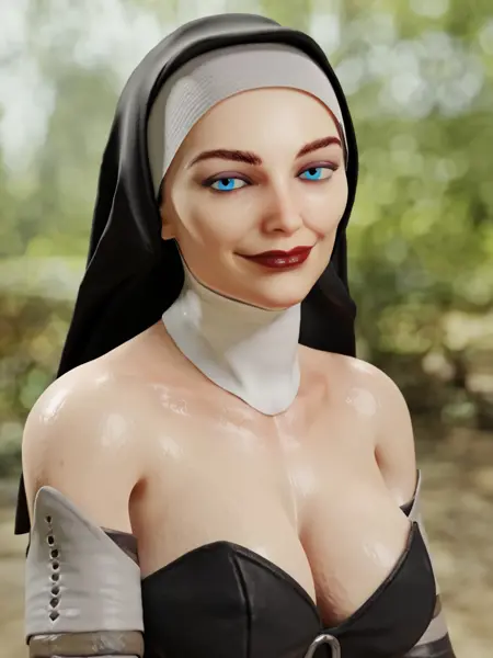 Combat Nun | Nester8sk's realistic original character