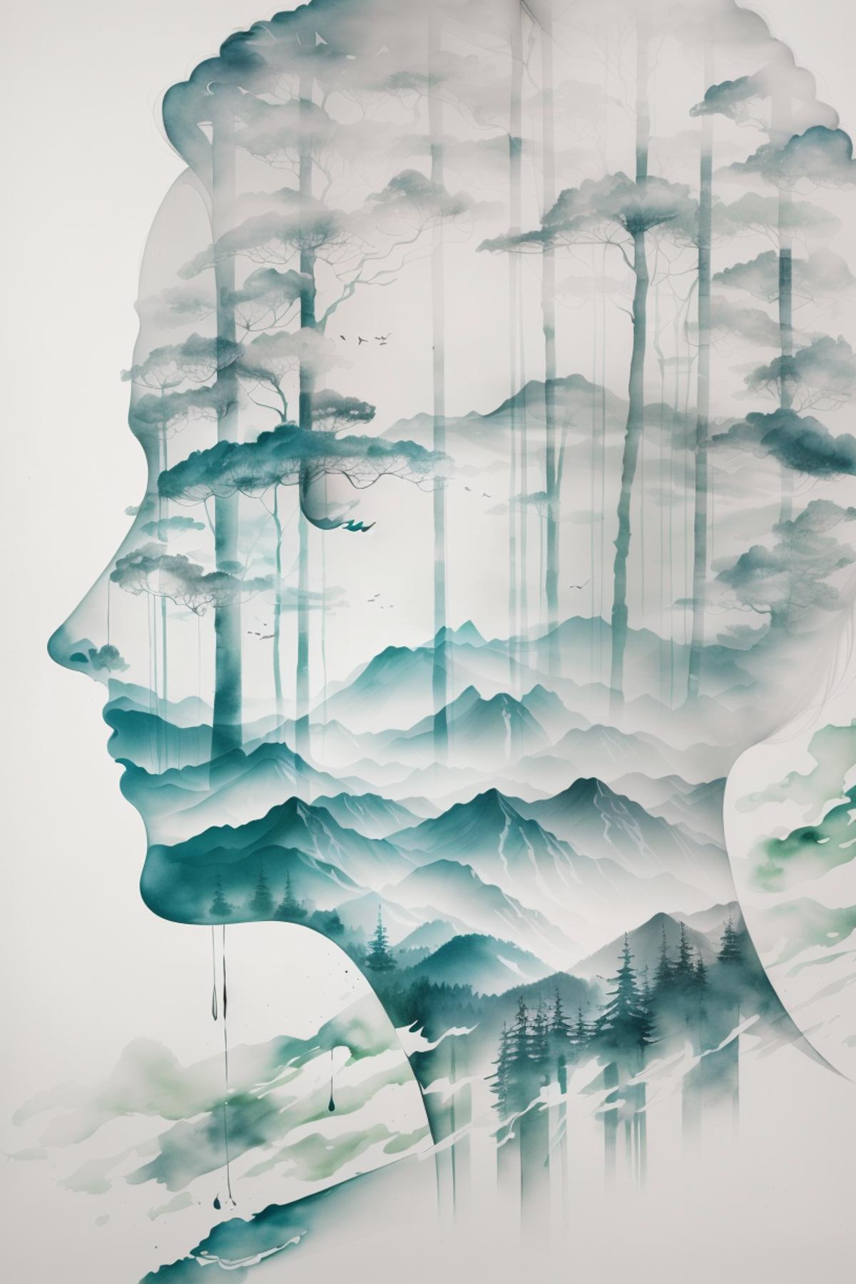 Double exposure / 双重曝光 / 二重露光 / 더블 노출 image by Terry9993