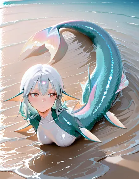 Armless/Shoulderless Lamia/Mermaid