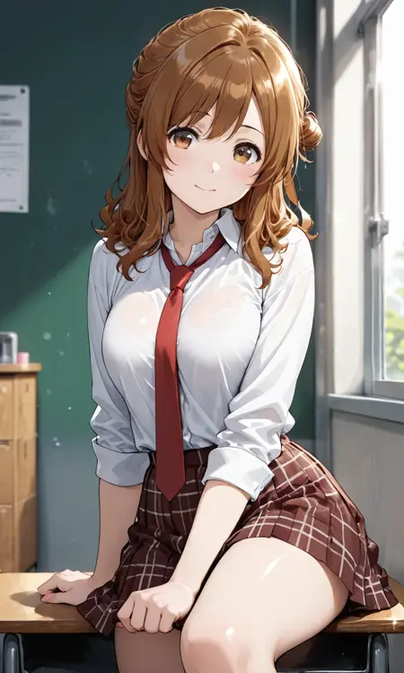 Izumi Yuzu - Jaku Chara Tomozaki-kun - Illustrious