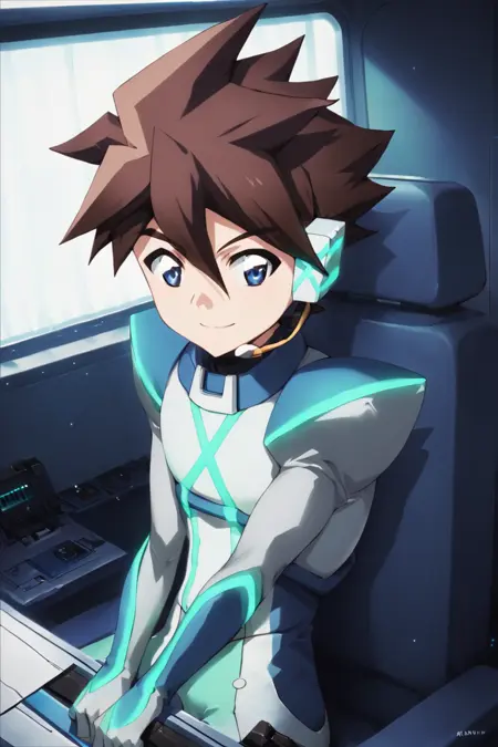 young Hokuto Hayasugi - Shinkansen Henkei Robo Shinkalion (Pony)
