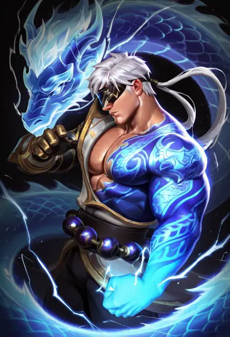 Storm Dragon Lee Sin  (League of Legends)