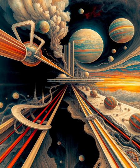 DJZ Abstract Chaos - FLUX v1