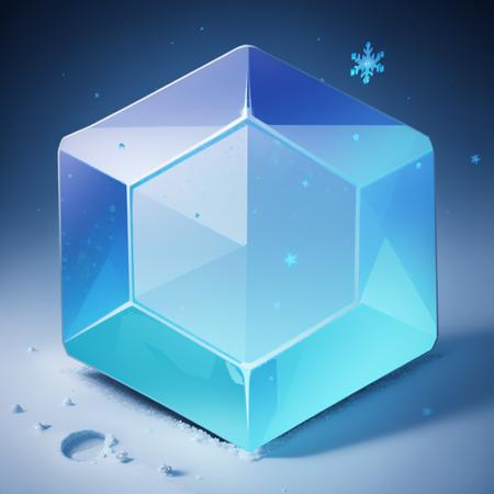 masterpiece, best quality, <lora:FantasyIcons_Gemstones:0.8>,
gemstone, glowing gem, glass, ice, snow, ice crystals, (snowflake symbol:1), snow on ground,