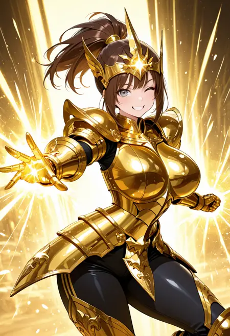 Golden Mythril Armor