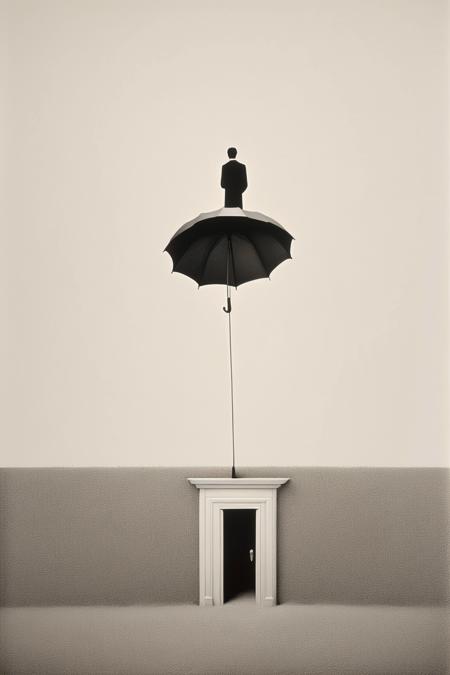 <lora:Gilbert Garcin Style:1>Gilbert Garcin Style - Photography by Chema Madoz, high housing prices, high divorce rate, high inflation, low fertility rate, high divorce demography in China