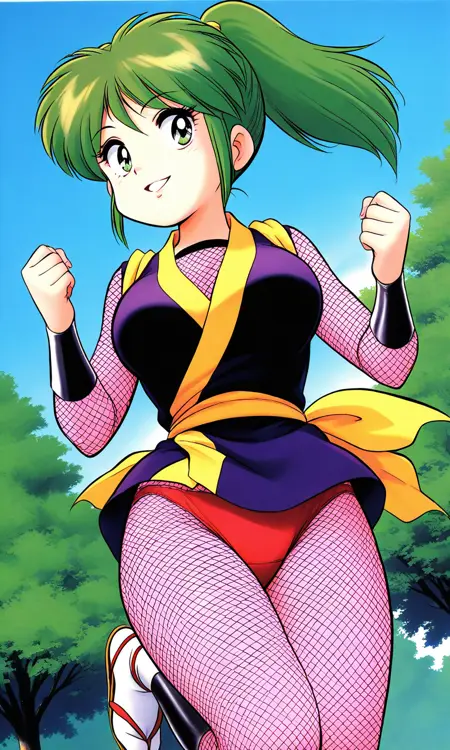 ヤエちゃん コミックボンボンVer illustrious/Pony Yaechan (Ganbare Goemon COMIC BonBon Ver)