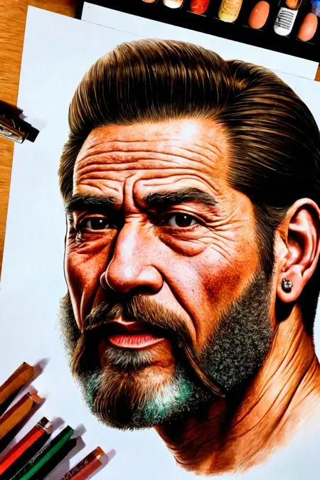 Very High Quality Handmade Drawing Generator Concept