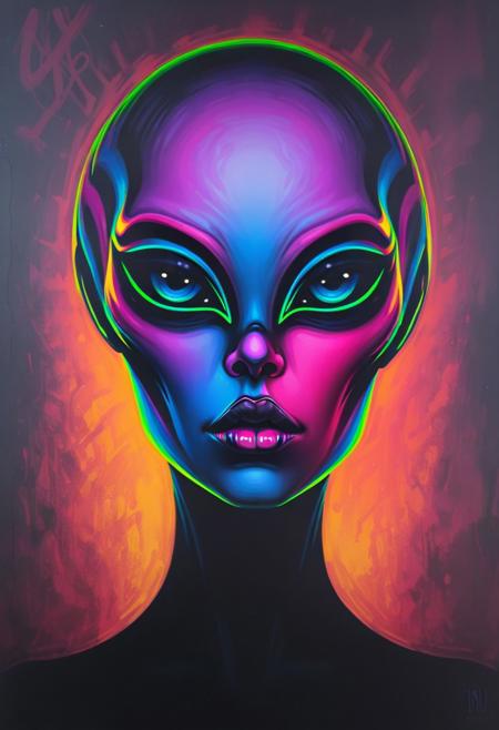 BlacklightAlienFemale V1