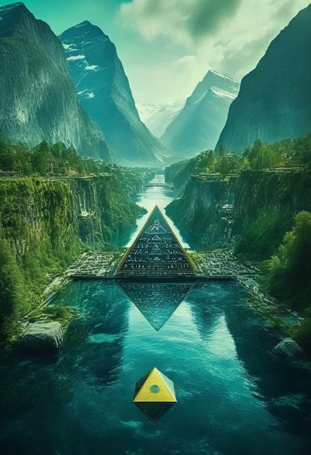 (Hyper Realistic:3.0)
scenary depicting Geiranger Fjord,Norway
BREAK 
()Hyoer Realistic:2.0)Polaroid picture of 
A futuristic, neon-lit table, adorned with ancient Egyptian hieroglyphics and symbols. The album cover, designed by Shusei Nagaoka, features a gleaming, metallic pyramid at its center, surrounded by swirling patterns of gold and lapis lazuli. The band's name, Earth, Wind & Fire, is emblazoned in bold, futuristic letters, while the album title, 'Kemetic Odyssey,' is written in hieroglyphics. The table's surface glows with a soft, ethereal light, as if infused with the essence of the ancient civilization. The atmosphere is one of mysticism and wonder, as if the table holds the secrets of the pharaohs
BREAK
(flux-style)Hyoer Realistic:2.0)Polaroid picture
Hyper-realistic, photorealistic image of Geiranger Fjord, Norway. Aerial view capturing the fjord's serene turquoise waters, surrounded by towering, lush green cliffs and waterfalls like Storsæterfossen. The village of Geiranger is visible at the inner end of the fjord, with its few buildings and tourist shops. Clear blue sky with a few puffy white clouds. Detailed textures on the rocks, water, and vegetation. Realistic lighting with subtle shadows and reflections on the water. High-resolution details, vibrant colors, and a sense of dynamic energy. Rule of thirds composition, emphasizing the natural beauty and unique features of the location.