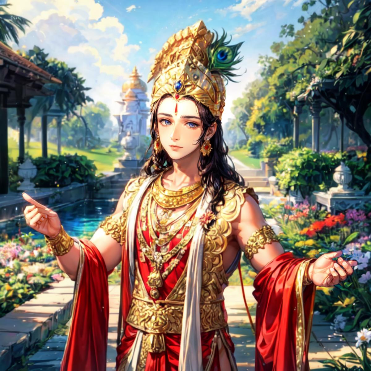 Anime Krishna image by quoteforframe