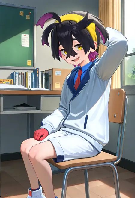 Kieran - Pokemon Scarlet/Violet - Illustrious