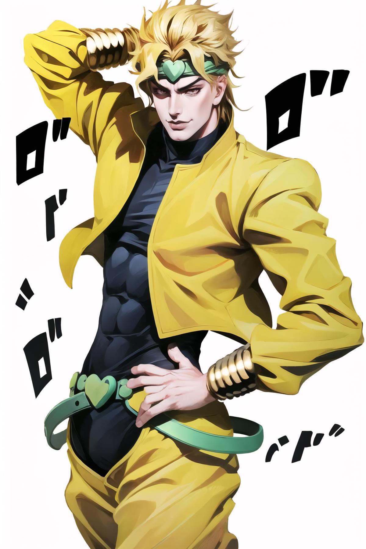 dio brando, jojo's bizarre adventure'', Stable Diffusion