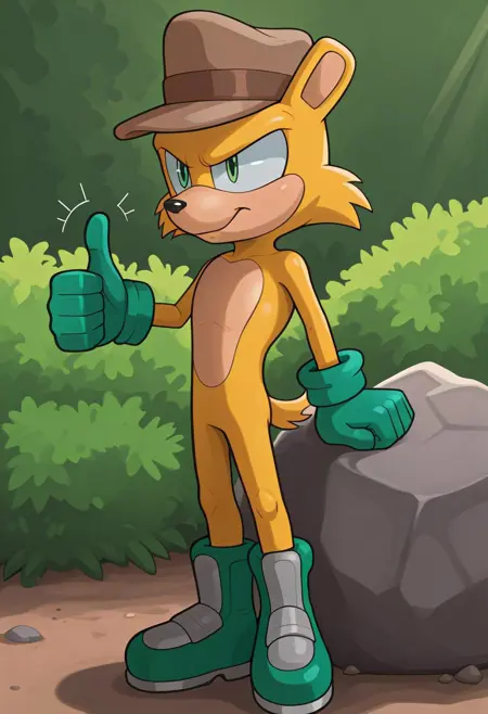 Wombat Stu - Sonic Archie Comics