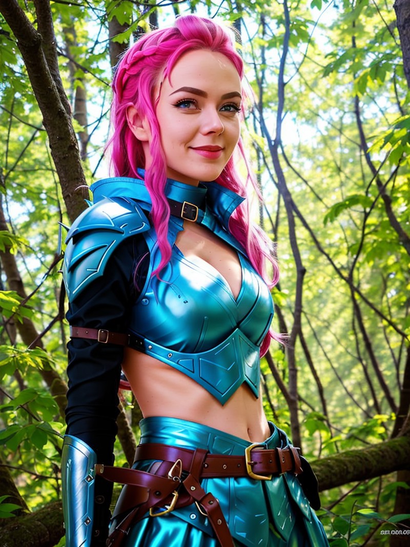 Picture of Martina in cosplay