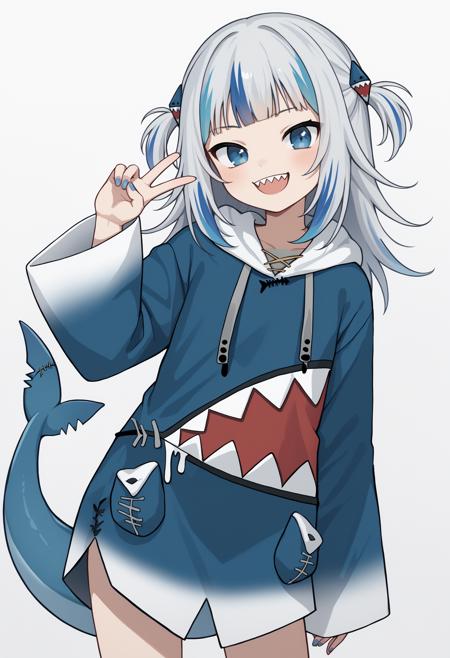 [PonyXL] Gawr Gura (Hololive) v1.0
