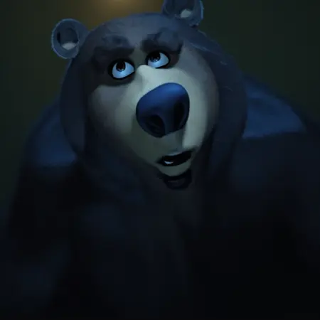 vincent THE BEAR - over the hedge