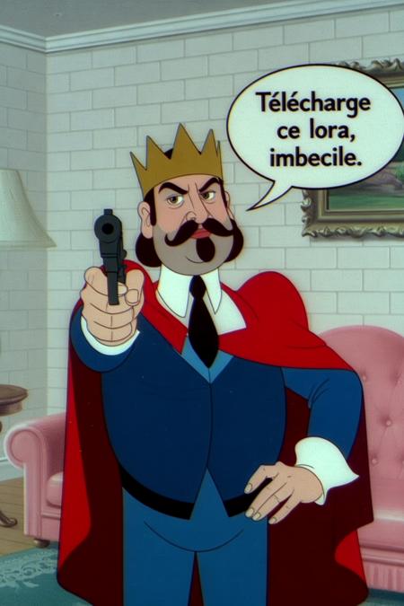 Retro animation style (The King and the Mockingbird) Qwen2512 v1