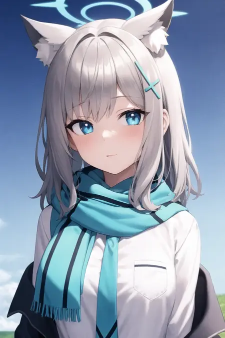 Sunaookami Shiroko + Terror | 砂狼シロコ (Blue Archive)