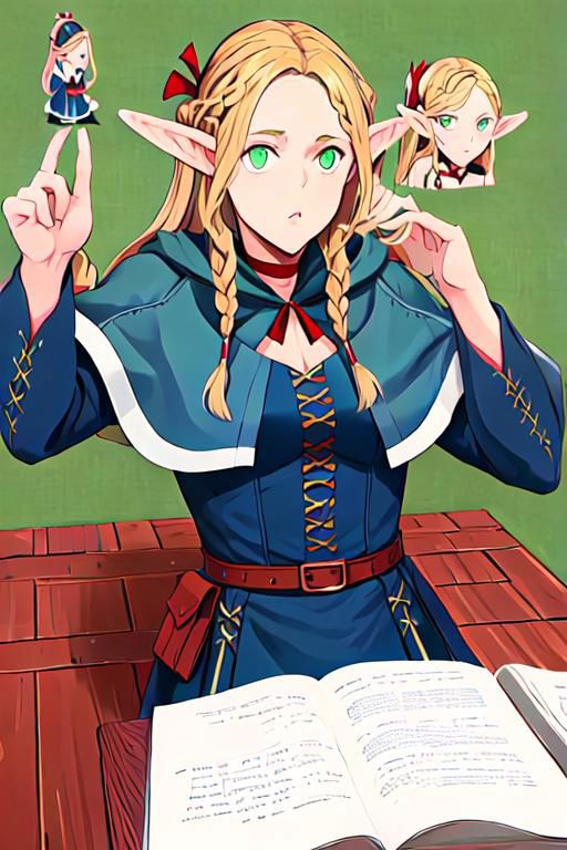 marcille (Delicious in Dungeon) 玛露希尔 迷宫饭 image by TK31