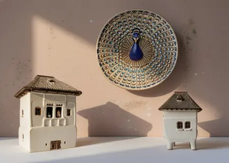 Romanian Kula architecture SDXL