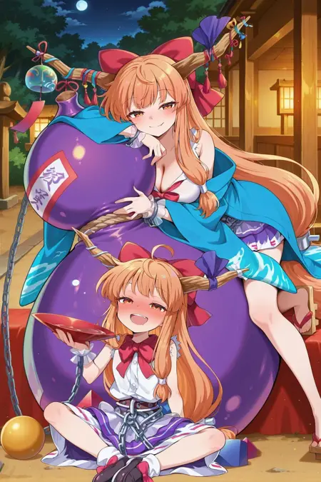Suika Ibuki (Touhou Project) - 伊吹 萃香 (東方)