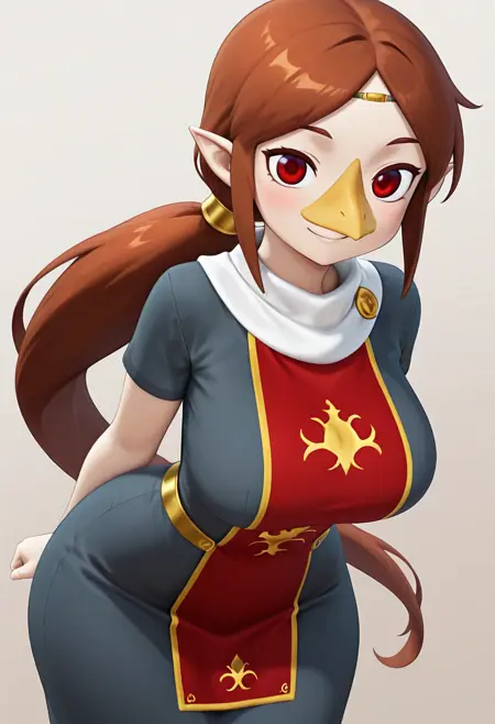 Medli (Adult): Earth Sage | メドリ (The Legend Of Zelda: Wind Waker) [Illustrious]
